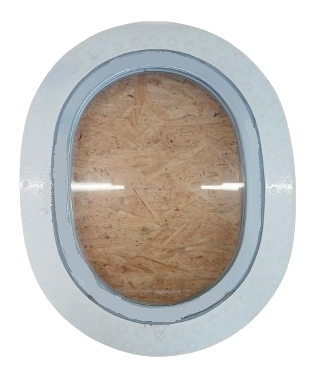 Cadre hublot A380 (ajusté)