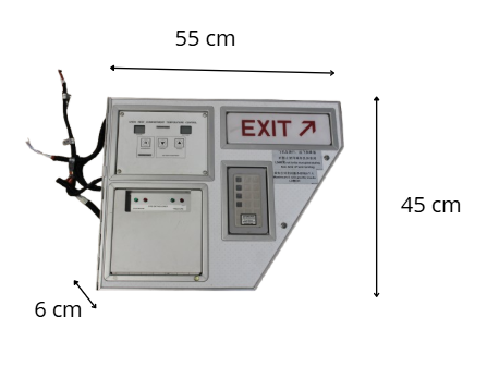 Exit sign – partition - Image 3